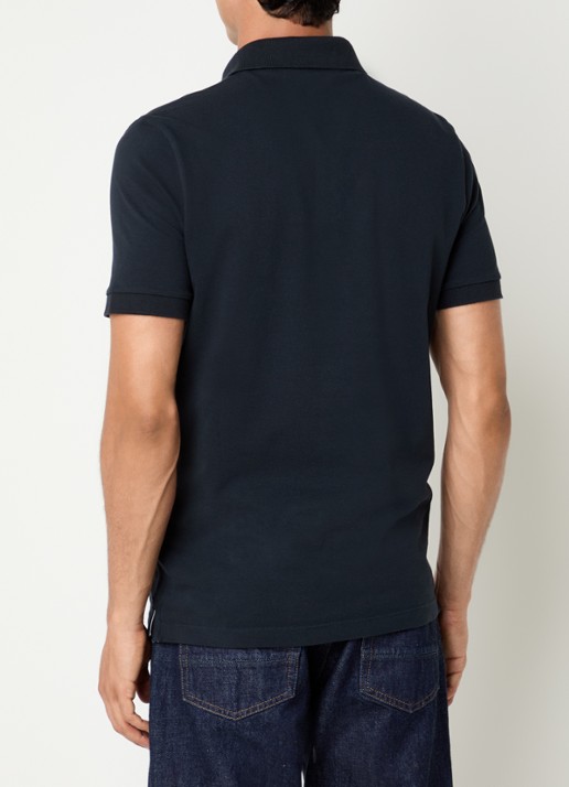 Stone Island S0017 Polo met logo - achterkant 5 roze