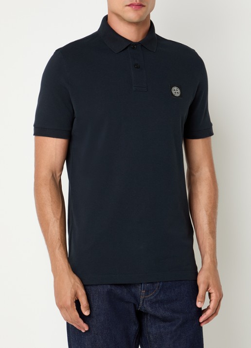 Stone Island S0017 Polo met logo