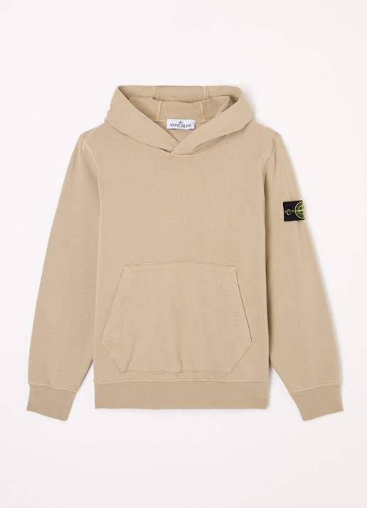 Stone Island S0040 hoodie met logoborduring