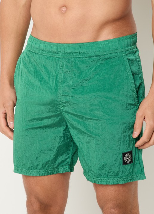 Stone Island S0043 Long zwemshorts met steekzakken