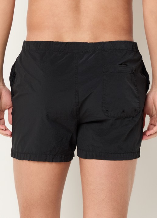 Stone Island S0043 zwemshorts met steekzakken - achterkant 4 zwart