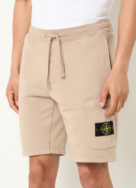 Stone Island S0051 straight fit korte joggingbroek met logo