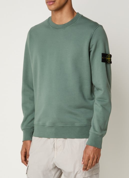 Stone Island S0051 sweater met logo