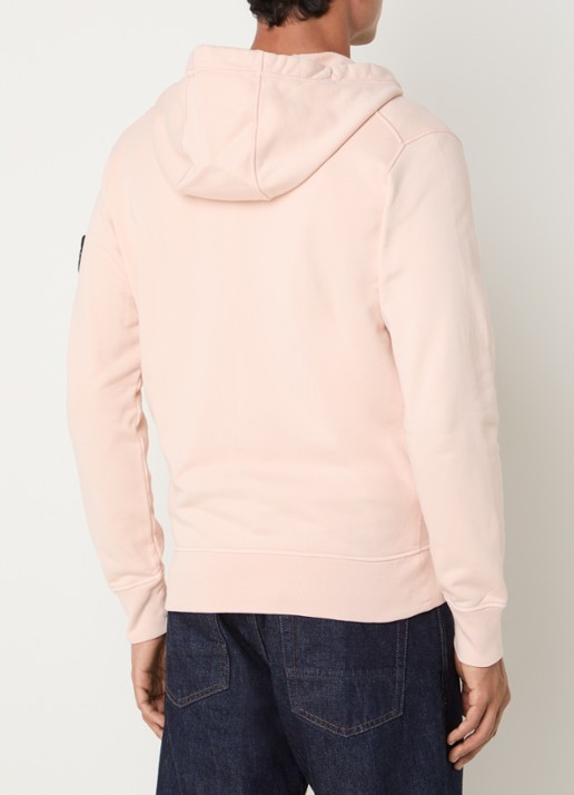 Stone Island S0051 sweatvest met logo en capuchon - achterkant 6 roze