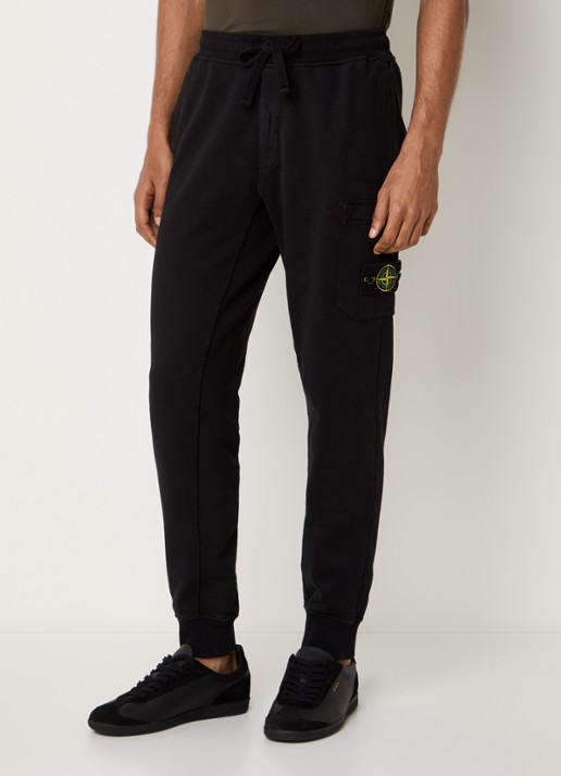 Stone Island S0051 tapered fit joggingbroek met steekzakken