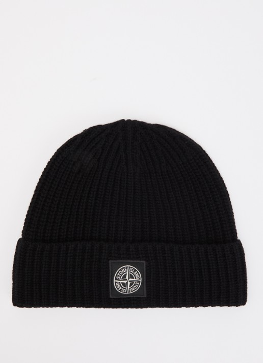 Stone Island S00B4 muts van scheerwol