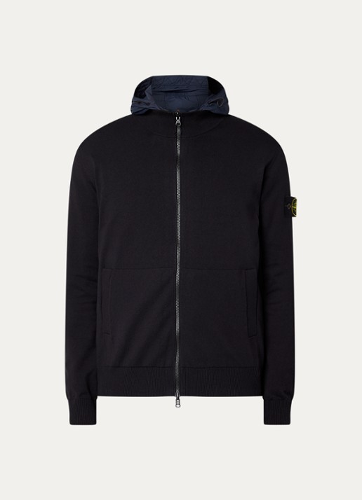 Stone Island S00B9 reversible jack met steekzakken