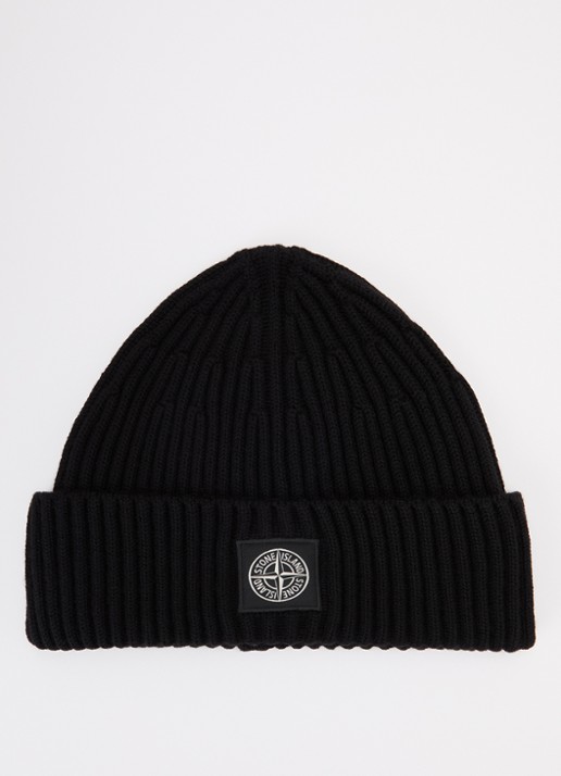 Stone Island S00C3 muts van scheerwol