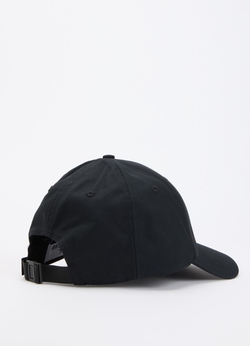 Stone Island S0248 pet met logoborduring - detail zwart