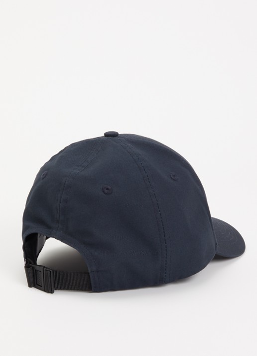 Stone Island S0248 pet met logoborduring - detail donkerblauw