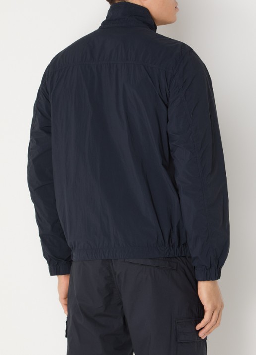 Stone Island S0345 Windjack met steekzakken - achterkant 4 donkerblauw