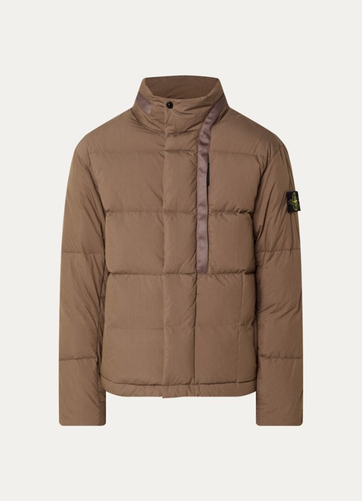 Stone Island S0462 jack met donsvulling en steekzakken