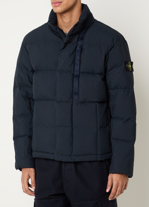 Stone Island S0462 jack met donsvulling en steekzakken