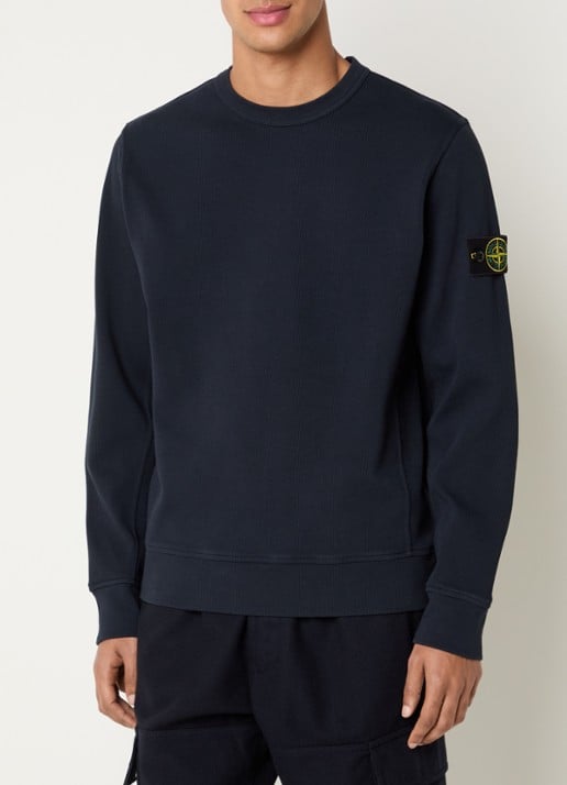 Stone Island S0472 sweater met logo