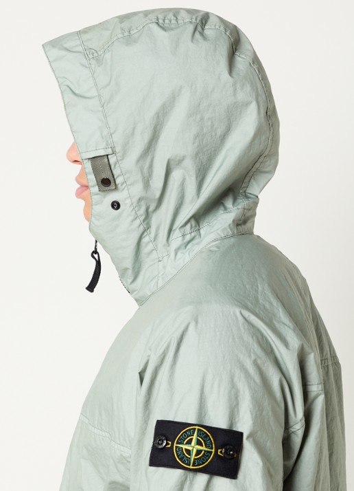 Stone Island S0A21 Jack met capuchon en klepzakken - detail 5 lindegroen