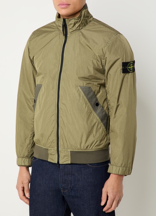 Stone Island S0A23 bomberjack met opstaande kraag