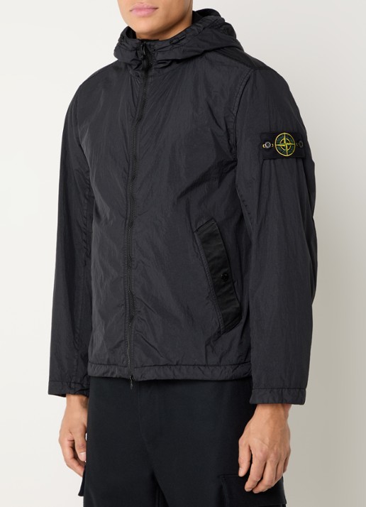 Stone Island S0A23 Jack met capuchon en logo