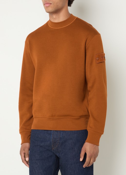 Stone Island S0F15 sweater met logo