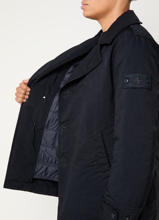 Stone Island S0F27 jack met steekzakken - detail 4 zwart