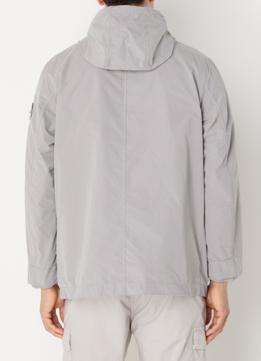 Stone Island S0F33 Jack met capuchon en logo - achterkant 6 grijs