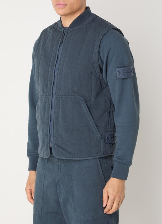 Stone Island S0F34 bodywarmer met quilt patroon