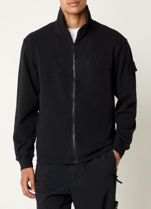 Stone Island S0F53 sweatvest met logo