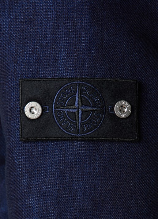 Stone Island S0J17 spijkerjas met borstzakken - detail 4 indigo