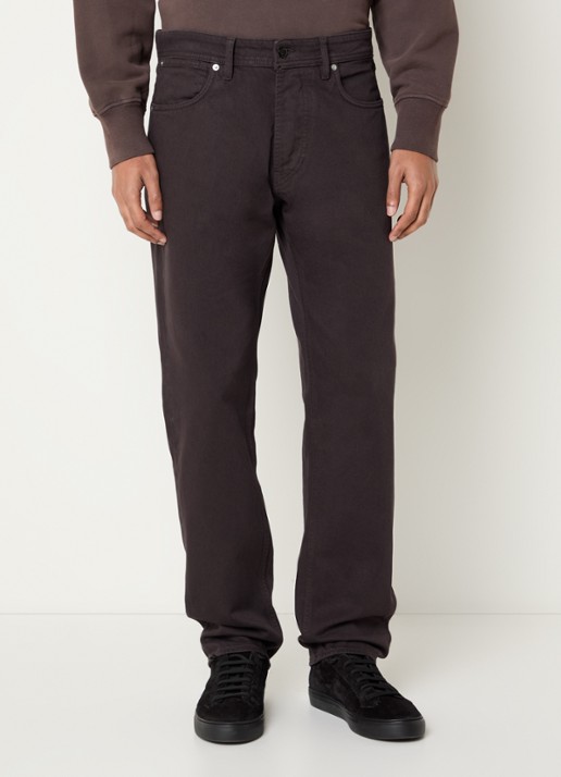 Stone Island S0J24 straight fit jeans met gekleurde wassing en steekzakken