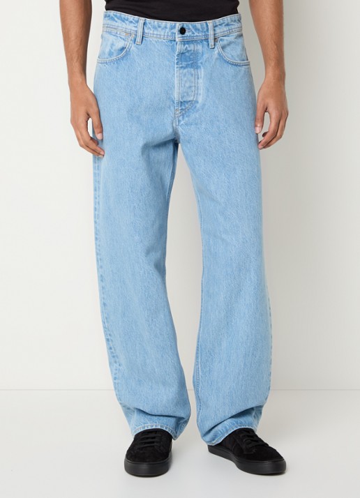 Stone Island S0J33 straight fit jeans met lichte wassing