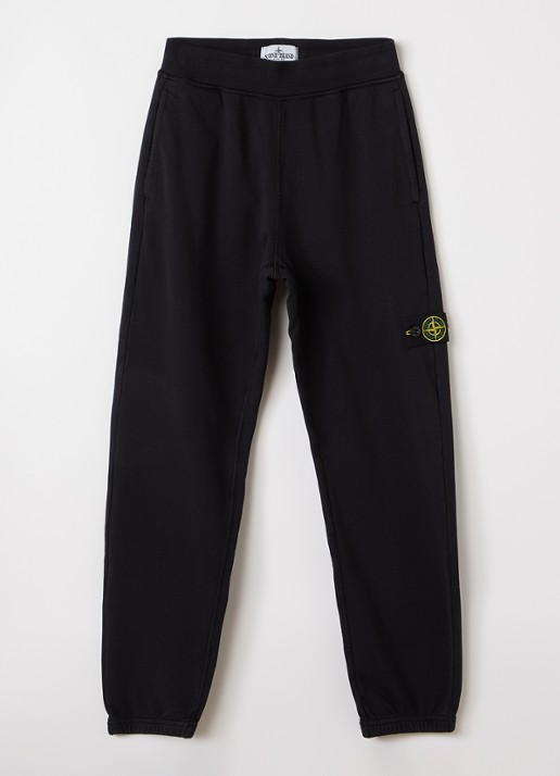 Stone Island Straight fit joggingbroek met logoborduring