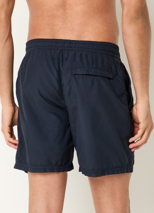 Stone Island Zwemshorts met logo en steekzakken - achterkant 3 donkerblauw