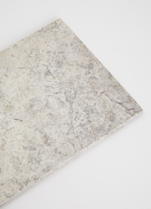 Stoned Marmer serveerplank M 20 x 40 cm - voorkant 2 grijs