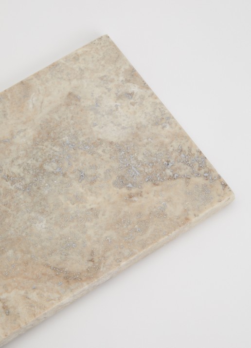 Stoned Marmer serveerplank S 15 x 30 cm - voorkant 2 grijs