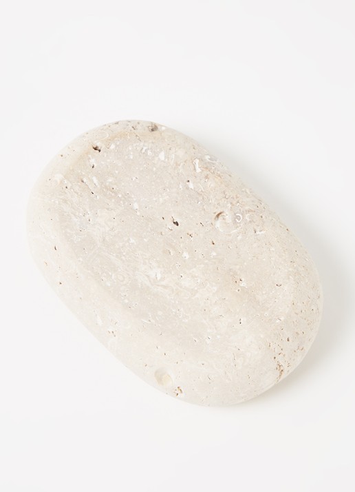 Stoned Trevor zeepschaaltje 12 cm - detail 3 beige