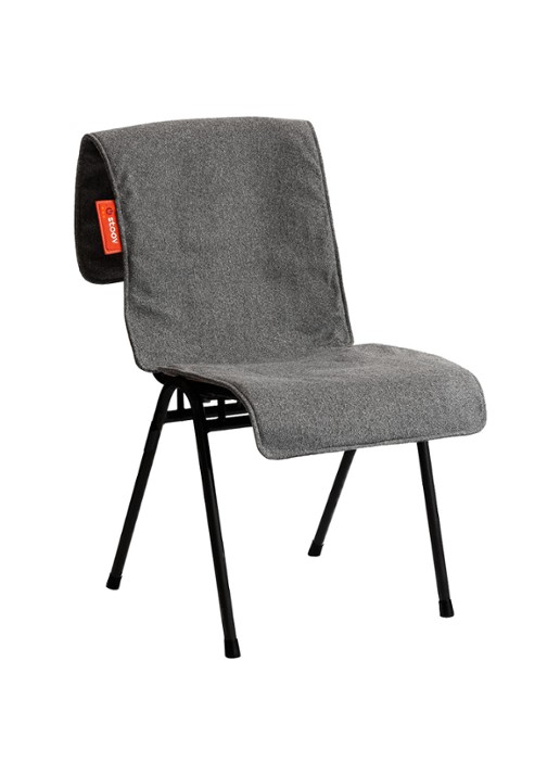 Stoov Big Hug XL Original oplaadbare warmtedeken 45 x 135 cm - detail donkergrijs