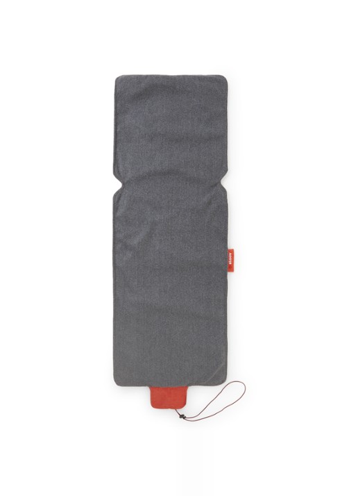 Stoov Big Hug XL Original oplaadbare warmtedeken 45 x 135 cm - voorkant 3 donkergrijs