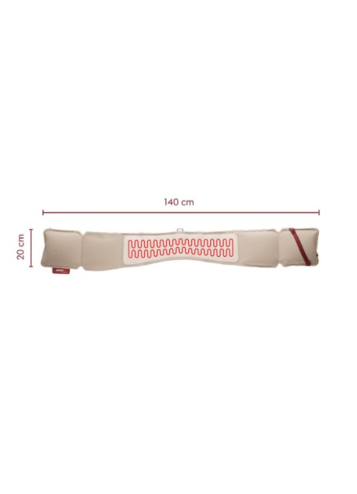 Stoov Kokoon³ sjaal 20 x 140 cm - detail 2 beige