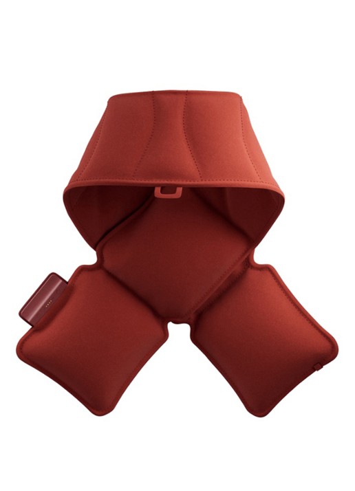 Stoov Kokoon³ sjaal 20 x 140 cm - achterkant 2 rood