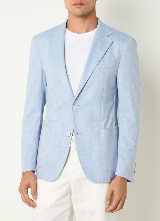 Strellson Acon4 single-breasted blazer met opgestikte zakken