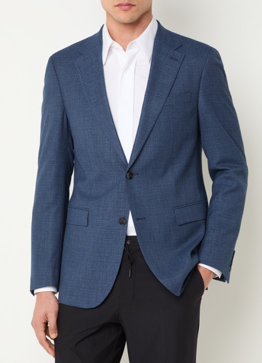 Strellson Alzer regular fit colbert met borst- en klepzakken
