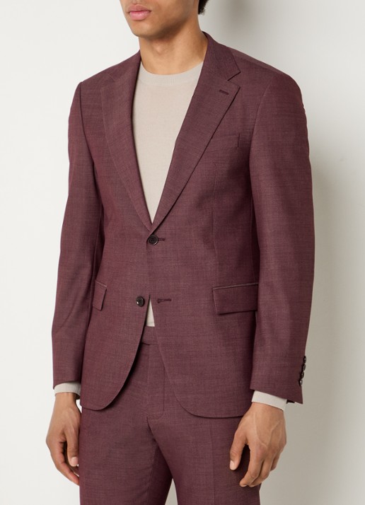 Strellson Alzer regular fit colbert met klepzakken