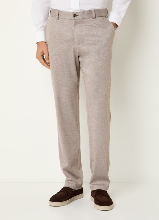 Strellson Tius slim fit pantalon met steekzakken