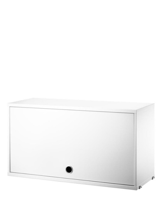String Furniture Cabinet with flip door  - voorkant wit