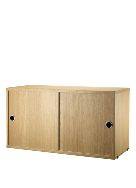 String Furniture Cabinet with sliding doors