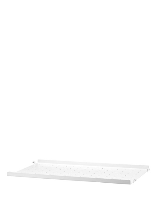 String Furniture Metal shelf low edge 58 x 20 cm