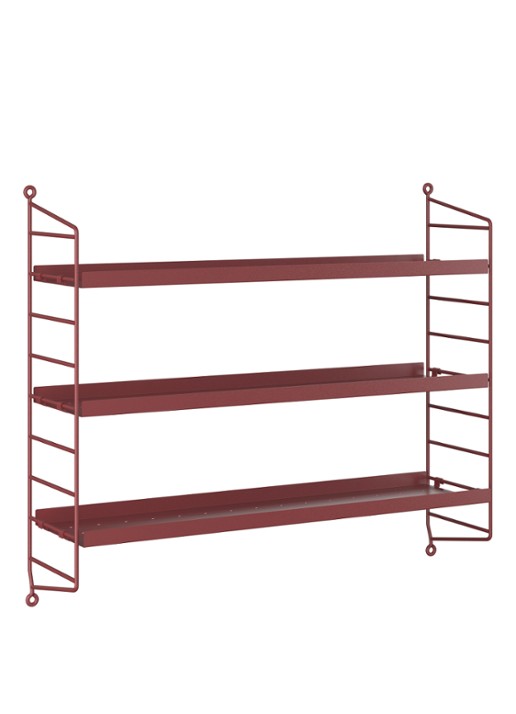 String Furniture Pocket wandkast 60 x 15 cm