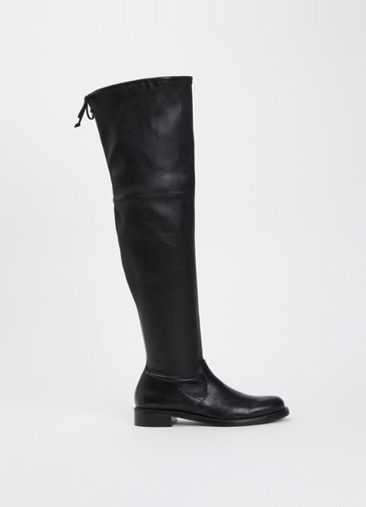 Stuart Weitzman Giseleland overknee laars van leer