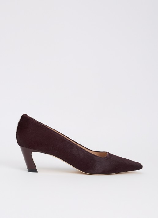 Stuart Weitzman Stassi 50 pump van ponyhair