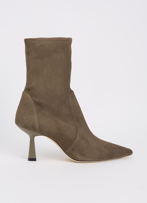 Stuart Weitzman Stuart Supersculpt 75 laars van suède