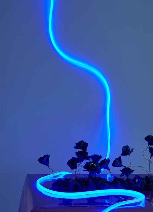 Studio About Flex Tube ledverlichting 5 meter - detail 2 blauw